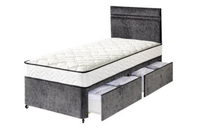 Airsprung Keswick 800 Pocket Memory Foam Single 2 Drw Divan Airsprung Keswick 800 Pocket Memory Foam Single 2 Drw Divan